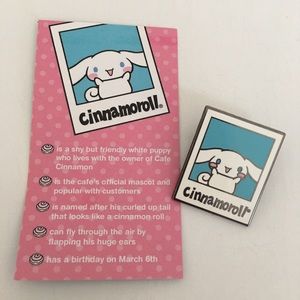 Cinnamoroll Sanrio Friend of the Month Enamel Pin Collectible Limited Ed NIP